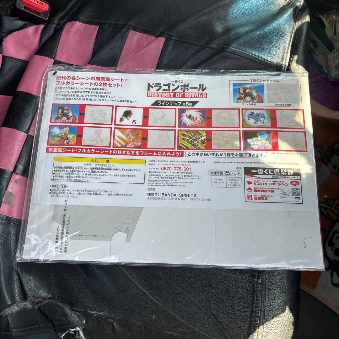 未開封・一番くじ・ドラゴンボール[ベジータ・原画アート]