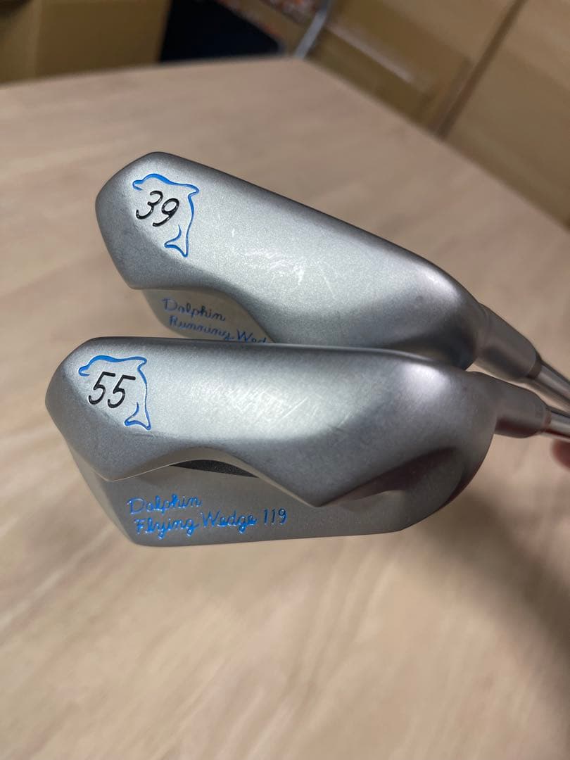 キャスコDW-119 ランニング39度 フライング55度 ウェッジ2本セット