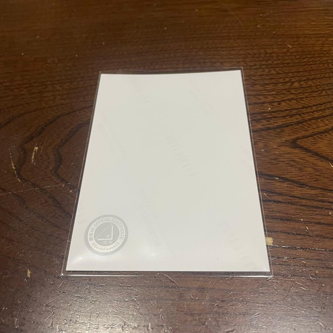 櫻坂46 直筆サイン入り 中川智尋 2025サンタ