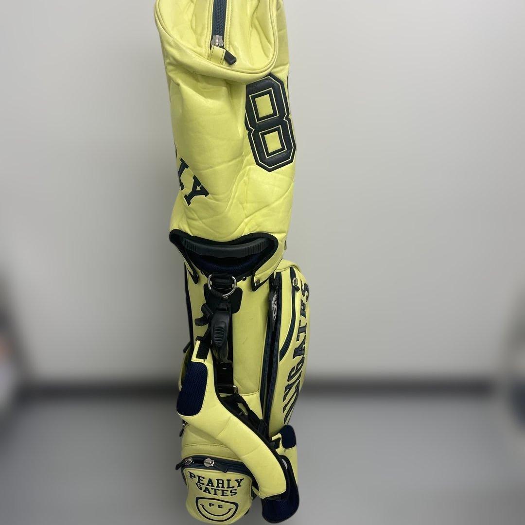 週末値下げ‼️ PEARLY GATES ゴルフバッグ 89 イエロー