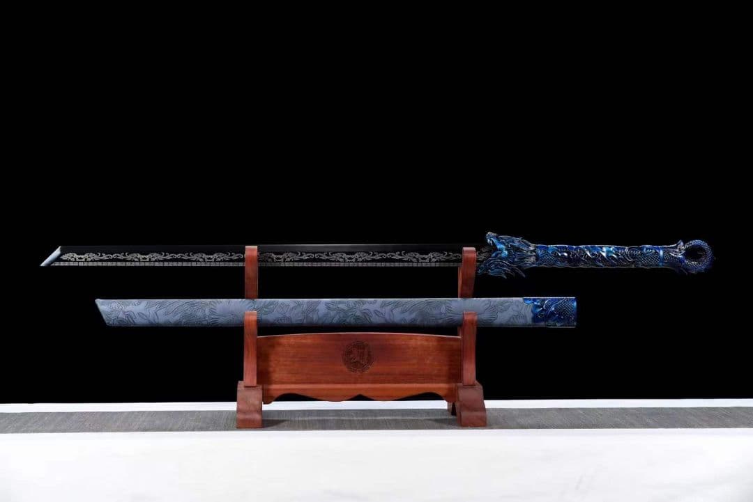 『魔龍唐横刀』20230324 古兵器 武具　　日本刀　模造刀 居合刀 長尺