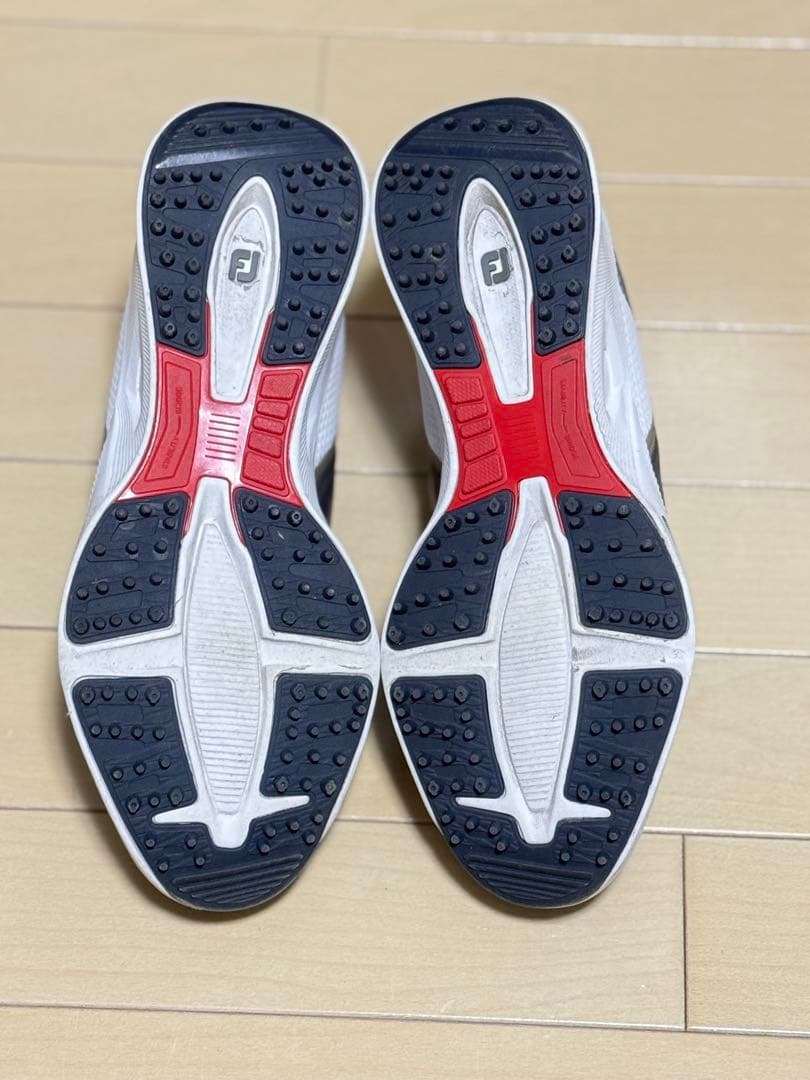 【1回使用】26cm FootJoy ゴルフシューズ BOAフィット ネイビー