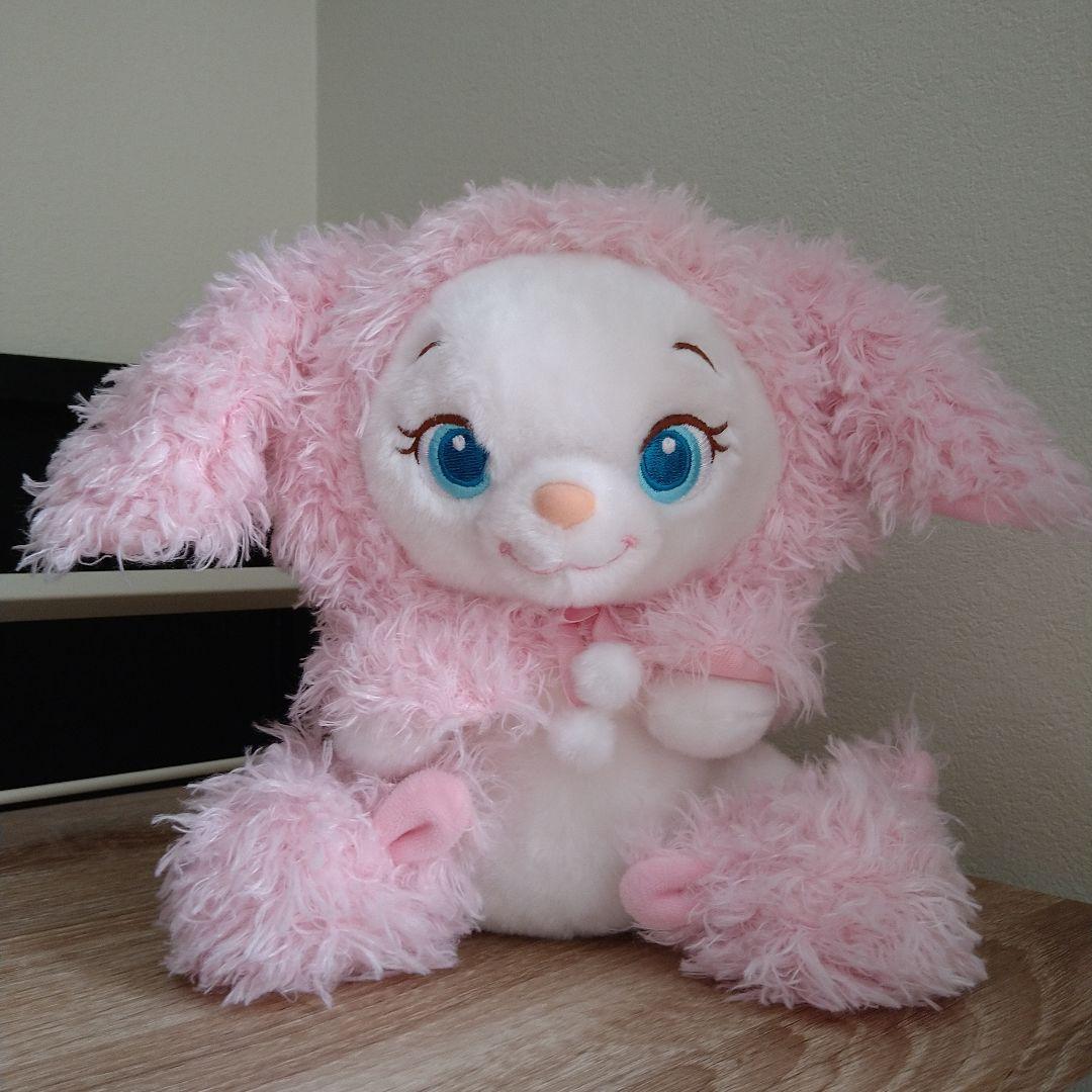 ディズニー　マリー　うさぎ　ポンチョ　着ぐるみ　ぬいぐるみ　レア