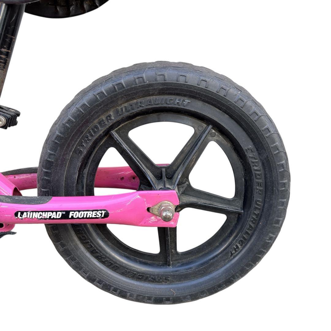 STRIDER ピンク ストライダー キックバイク　ヘルメット　自転車　幼児