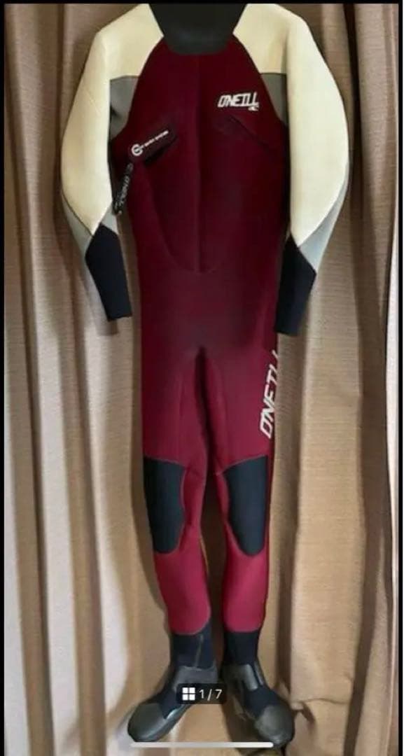 まー！O'NEILL ドライスーツ ブーツ付き All 3㎜レディース