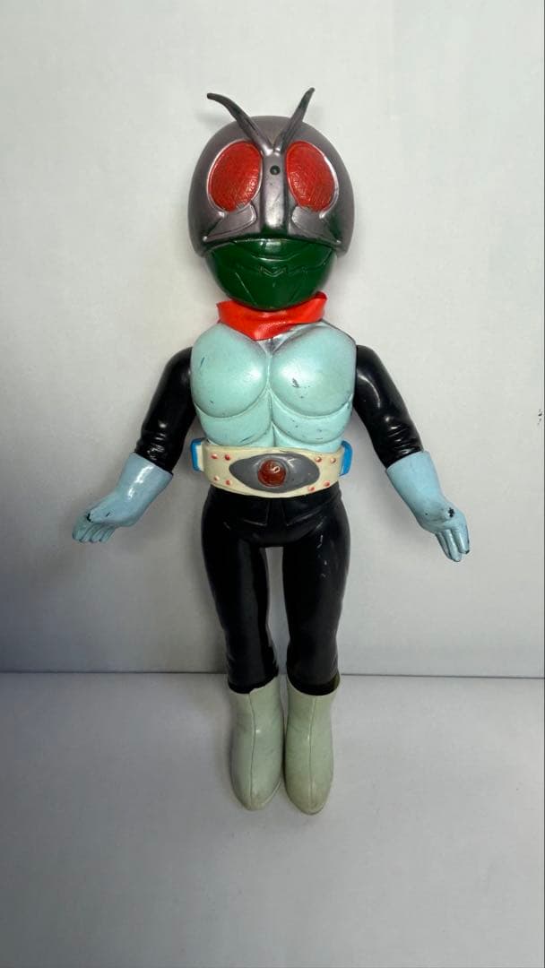 仮面ライダー旧１号　バンダイ　ソフビ