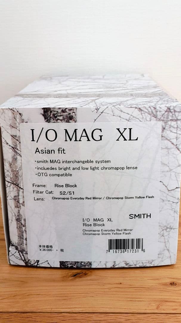 SMITH I/O MAG XLゴーグル 日本正規品　Asian Fit