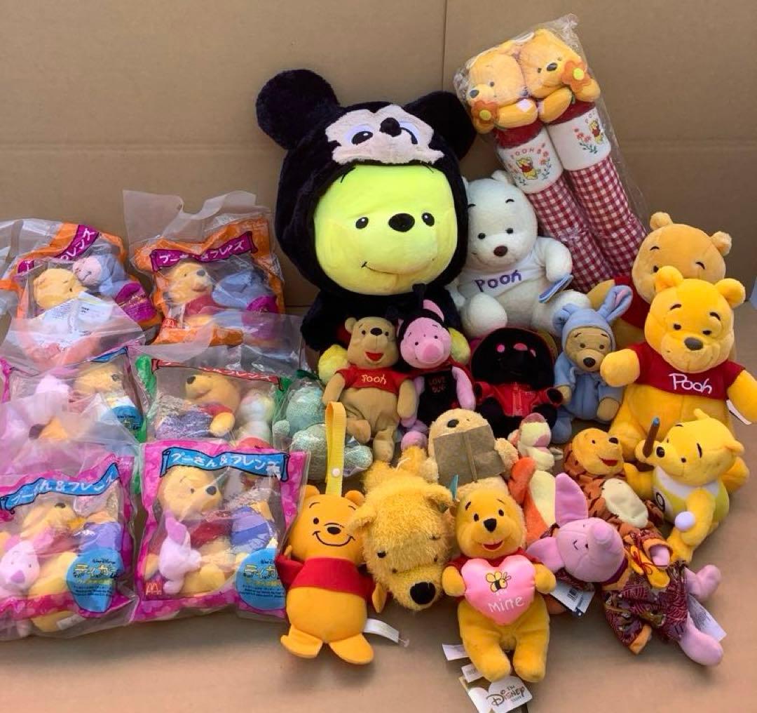 ディズニー　くまのプーさん ぬいぐるみセット　プーさん&フレンズ