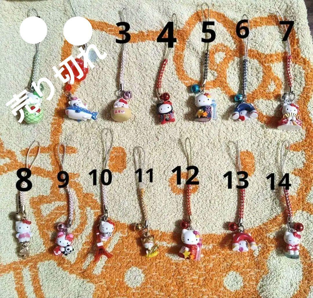 ご当地キティー　キーホルダー「バラ売り可」