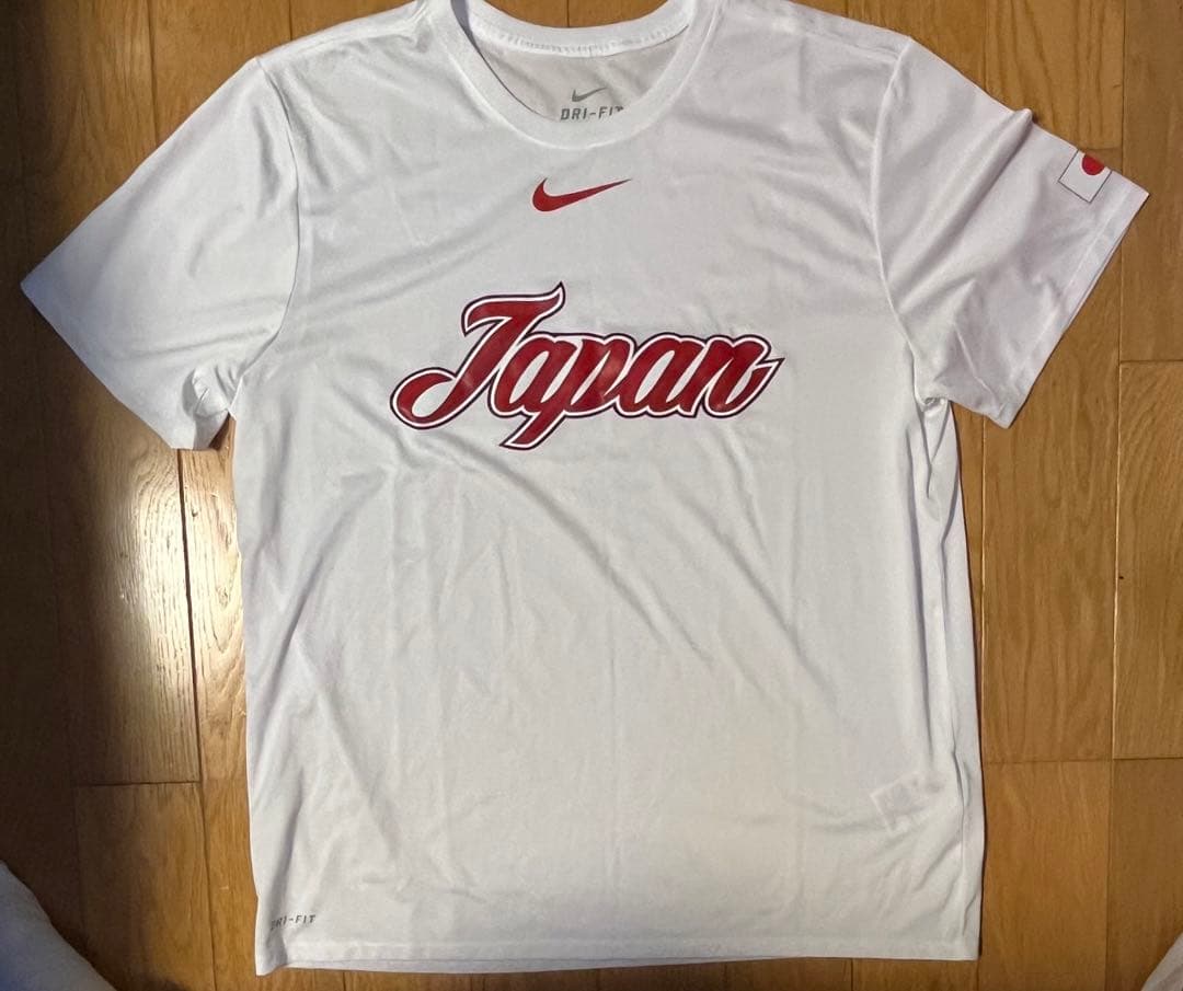 日本代表バスケットTシャツDri-FIT ホワイト