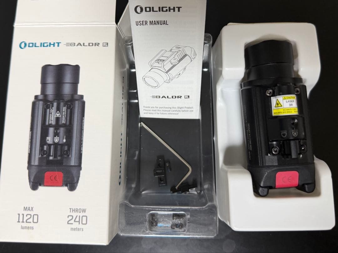 OLIGHT(オーライト) Baldr RL ウェポンライト フラッシュライト