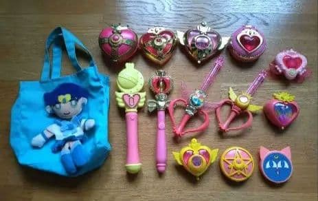 【平成レトロ、レア】BANDAI　美少女戦士 セーラームーン　コンパクト　グッズ