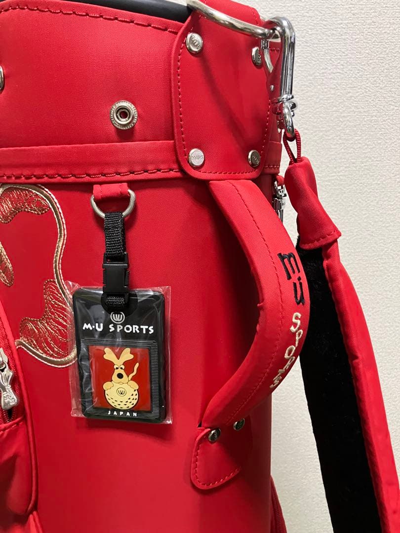 M.U スポーツ　レディースキャディバッグ　美品