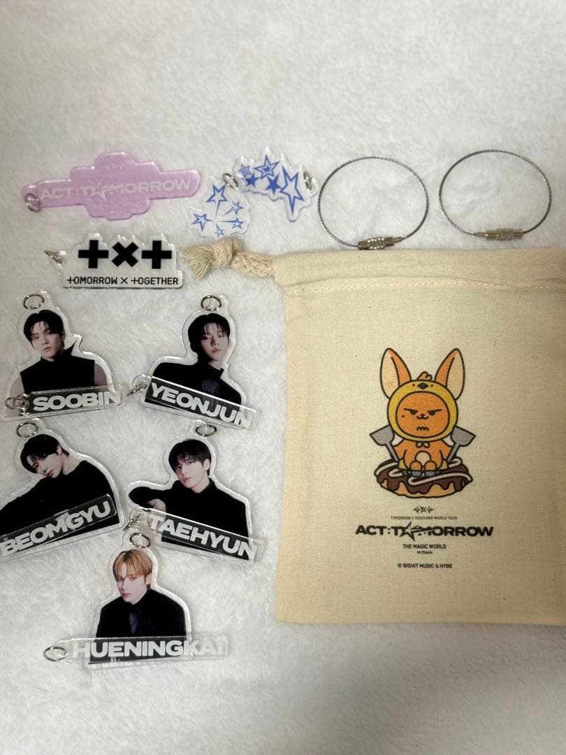 TXT キーチャーム 大阪限定 ブルーACT:TOMORROW