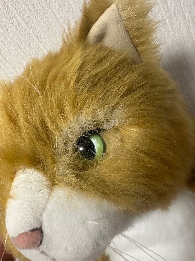 Cuddly ワサビプレミアムぬいぐるみ、日本製、猫、ハンドメイド