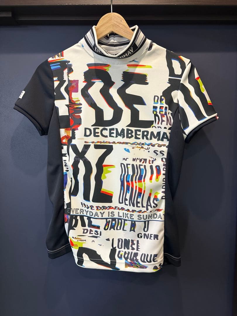 ディセンバーメイ　モックシャツ　S