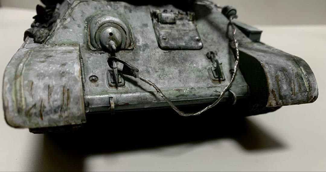 T-34 1/35 ウェザリング仕上げ　完成品
