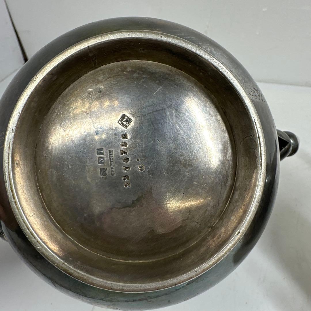 クリストフル　彫金天秤ホールマーク　ポット2点　1558g 東さ7-0414⑤