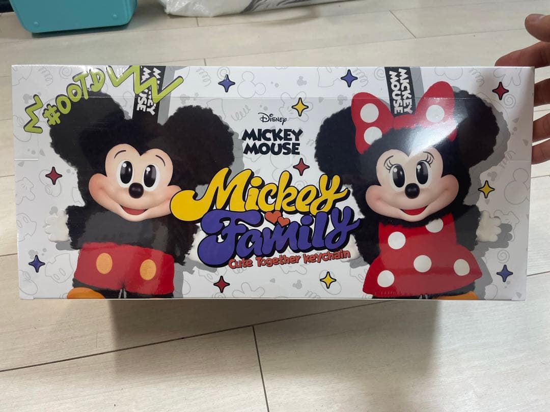 未開封・正規品 ラブブ（LABUBU）DISNEY ミッキーファミリー