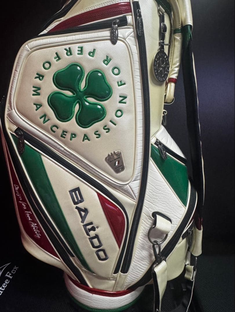 バルド　BALDO ツアーキャディーバッグ トリコロールカラー美品