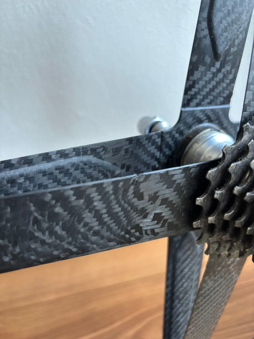 SPINERGY revXカーボンホイール 4本スポーク　リアホイール 700c