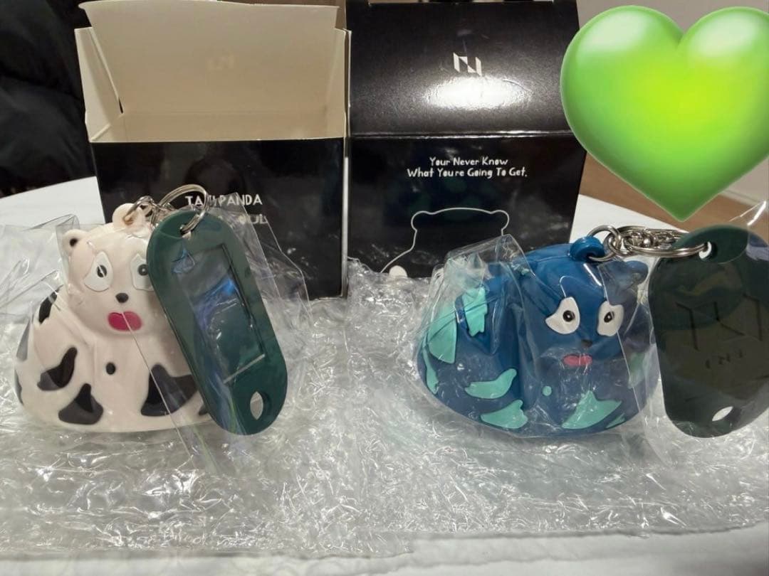 【新品 未使用】INI たじパンダ ノーマル 緑タグ　シークレット　緑タグ　2個