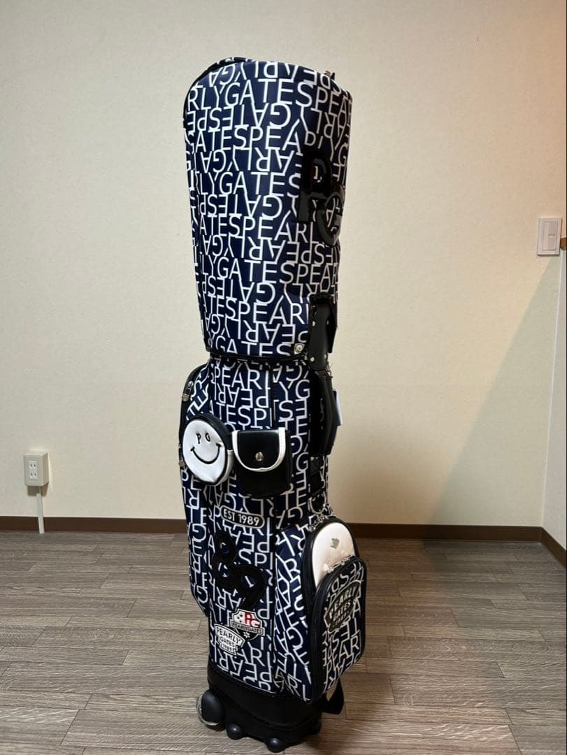 マーボー　PEARLY GATES キャリー付キャディバッグ　2点まとめて