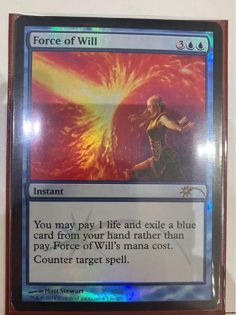 Force of Will ジャッジ褒賞 Foil