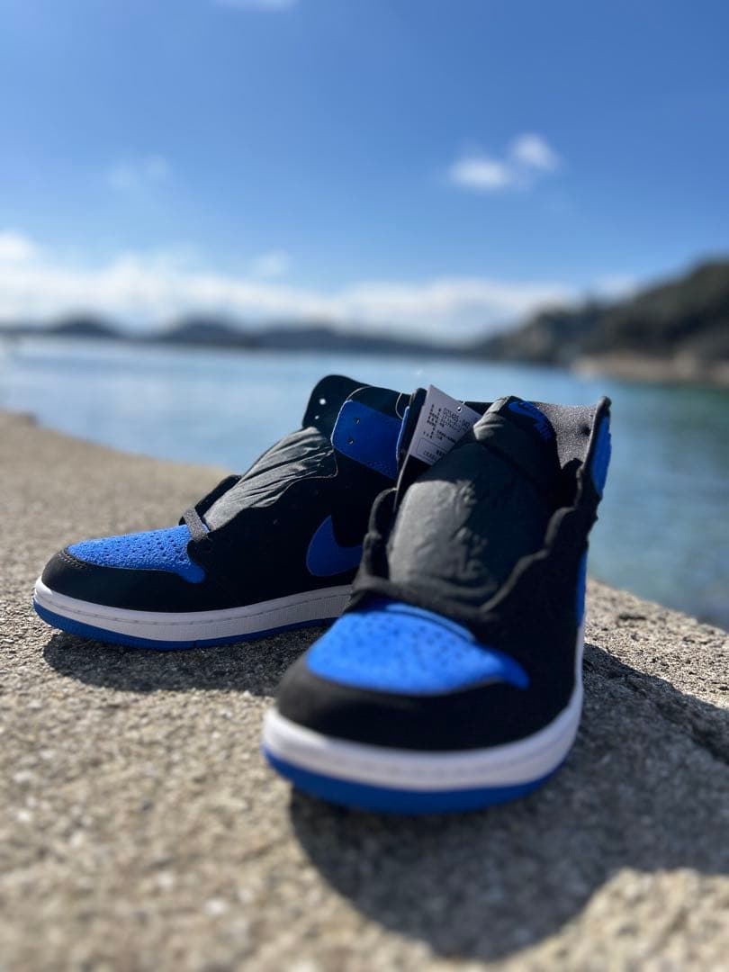 NIKE エアジョーダン ブラック/ブルー