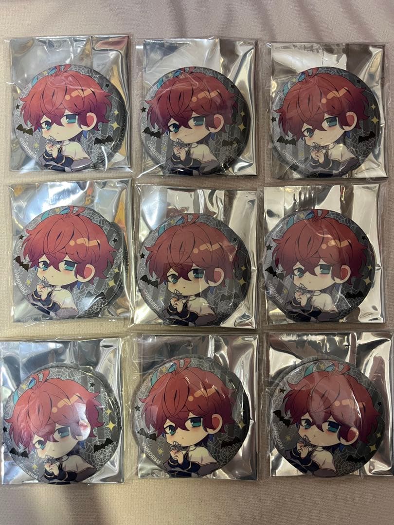 ヒプノシスマイク　マルイ2025 グリッター 缶バッジ　ハロウィンver. 独歩