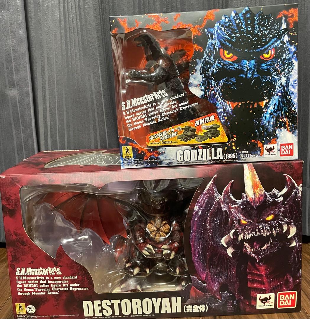 S.H.MonsterArts ゴジラ&デストロイア セット