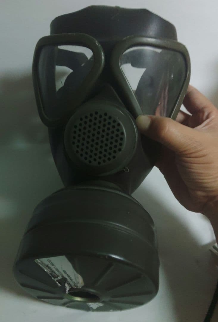 ガスマスク　1976 AUEP 　軍隊　FE55型