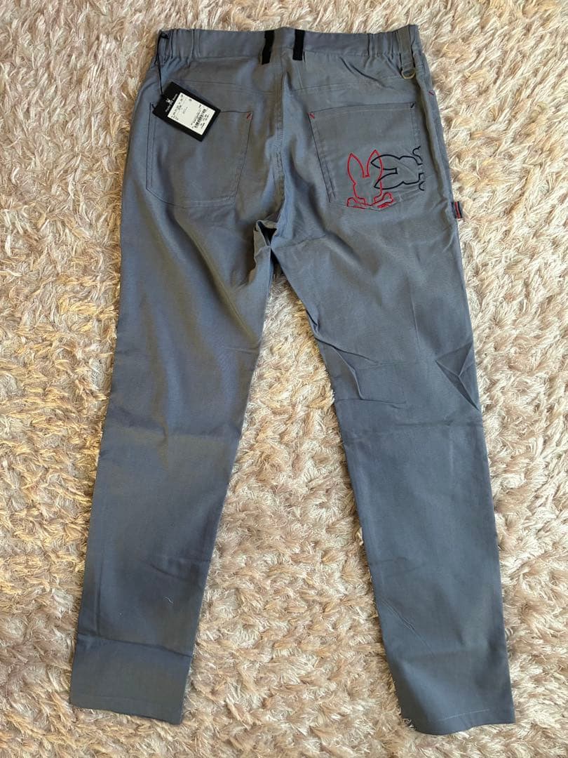 PSYCHO BUNNY ゴルフ　ストレッチ　ブルー　サイズL