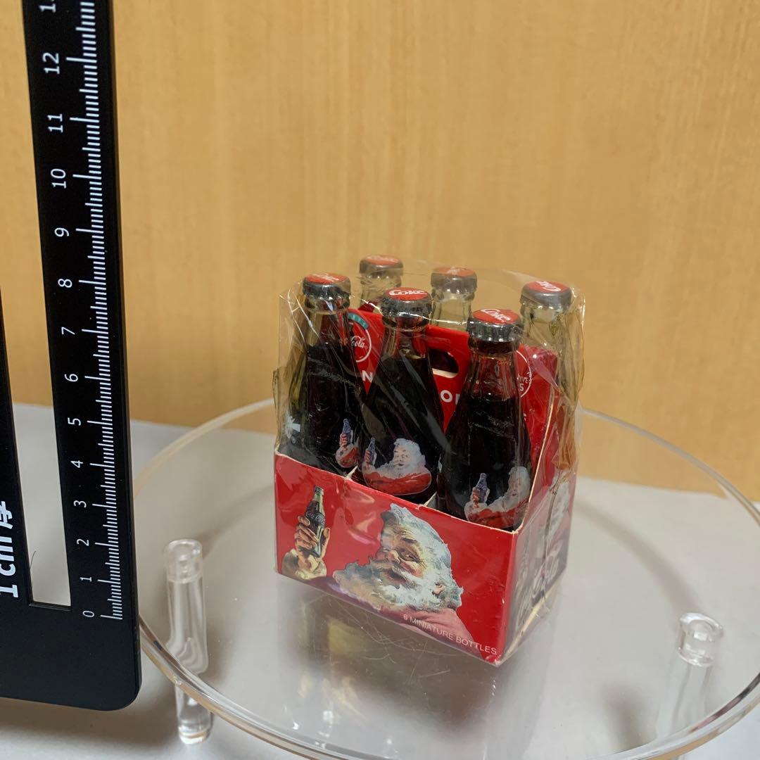 【入手困難】【希少】Coca-Cola ミニチュアボトル　6本セット　ケース付き
