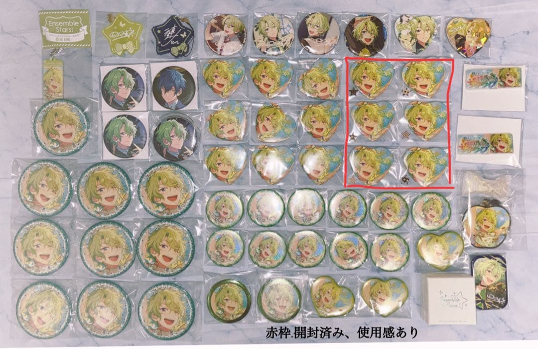 あんスタ 巴日和 漣ジュン とるパカ ハート缶