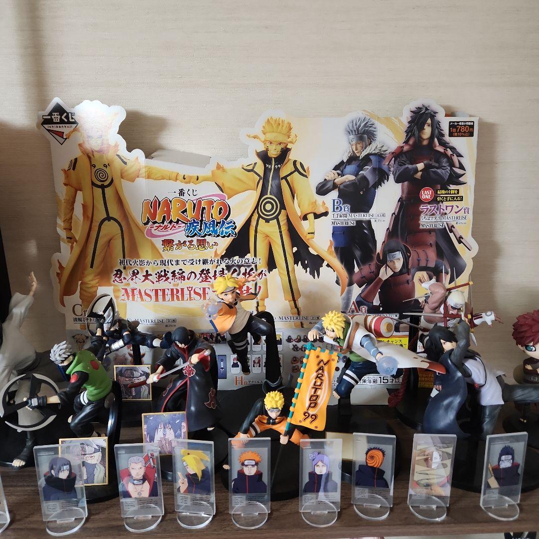 NARUTO フィギュアセット10体おまけ付き 全箱なし