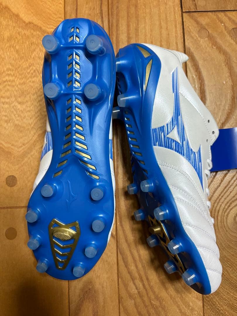 新品　超大特価　ミズノ　モナルシーダ ネオ 3 エリート　ホワイト×ブルー