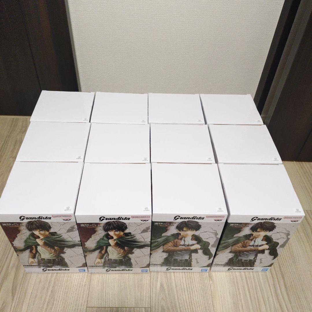 進撃の巨人Grandistaリヴァイ エレン・イェーガー　フィギュア