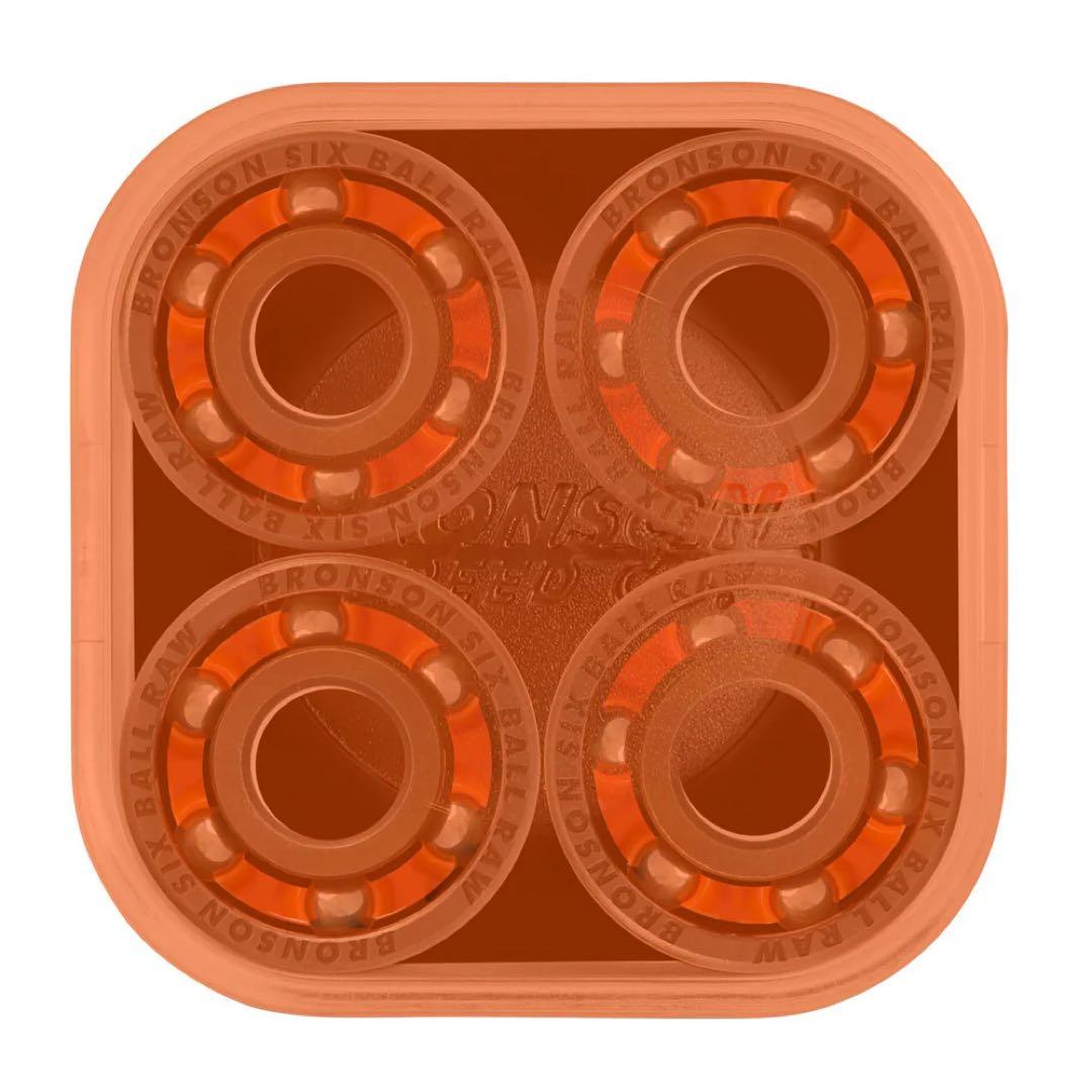 BRONSON ベアリング 6-BALL RAW BEARING スケボー