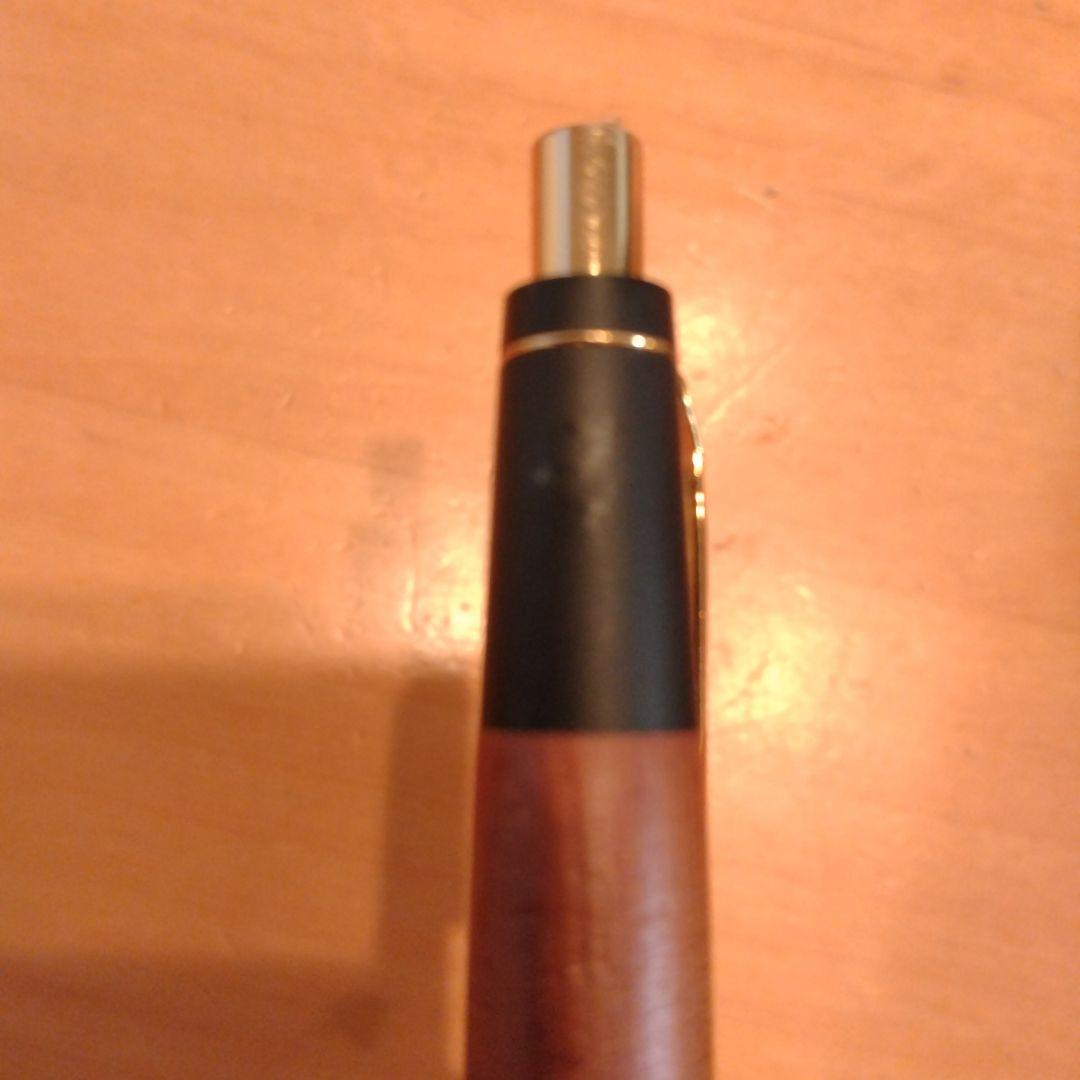 野原工芸　櫟　イチイ　新型　シャープペンシル　ゴールド　固定式口金