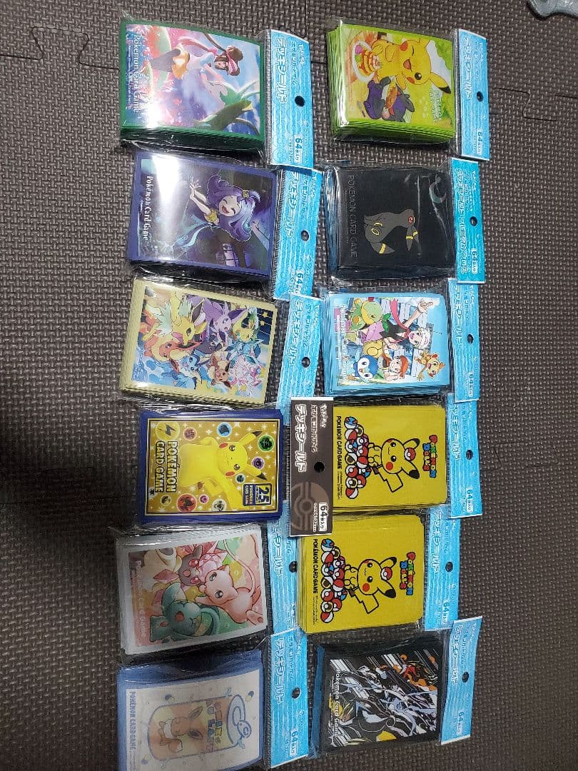 ポケモンカードゲーム 未開封 デッキシールド12セット