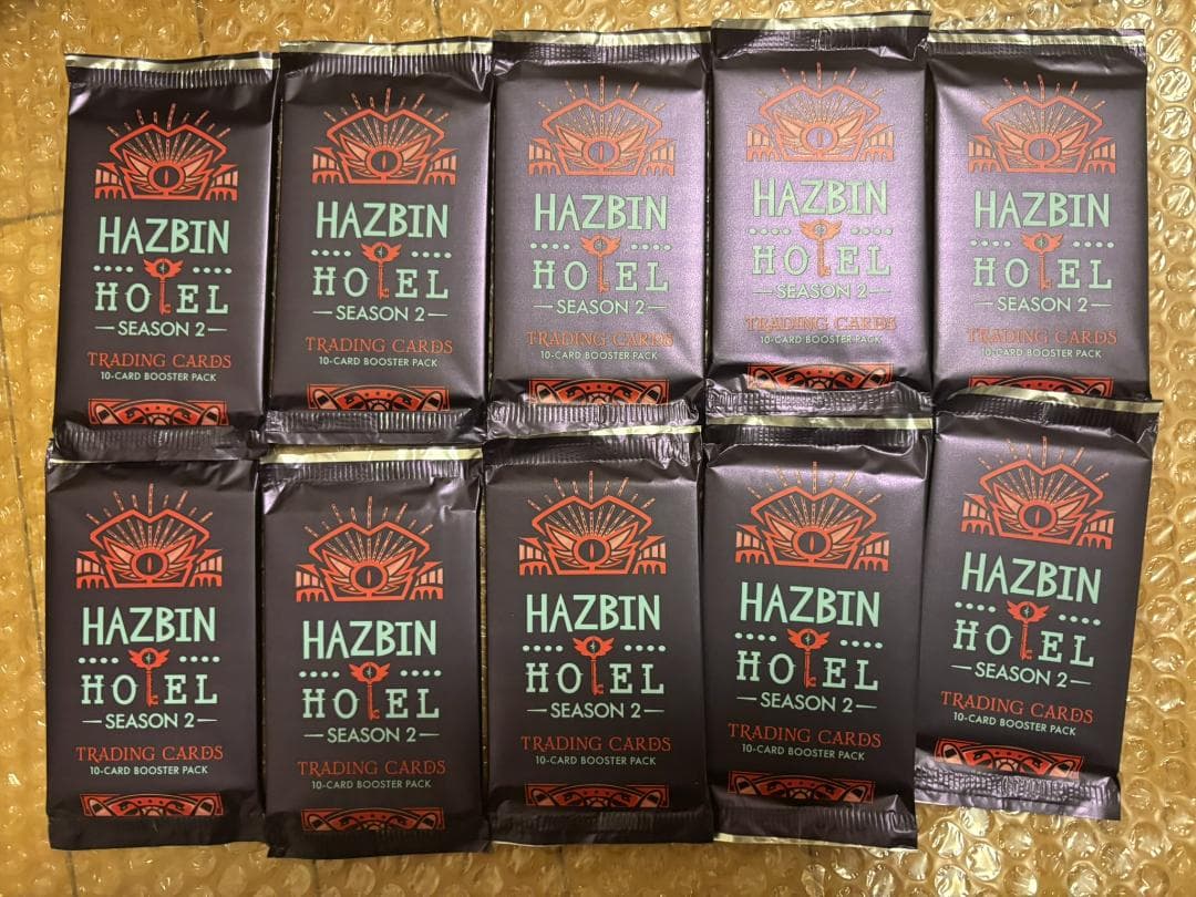 hazbin hotel ハズビンホテル カード シーズン2 10パック