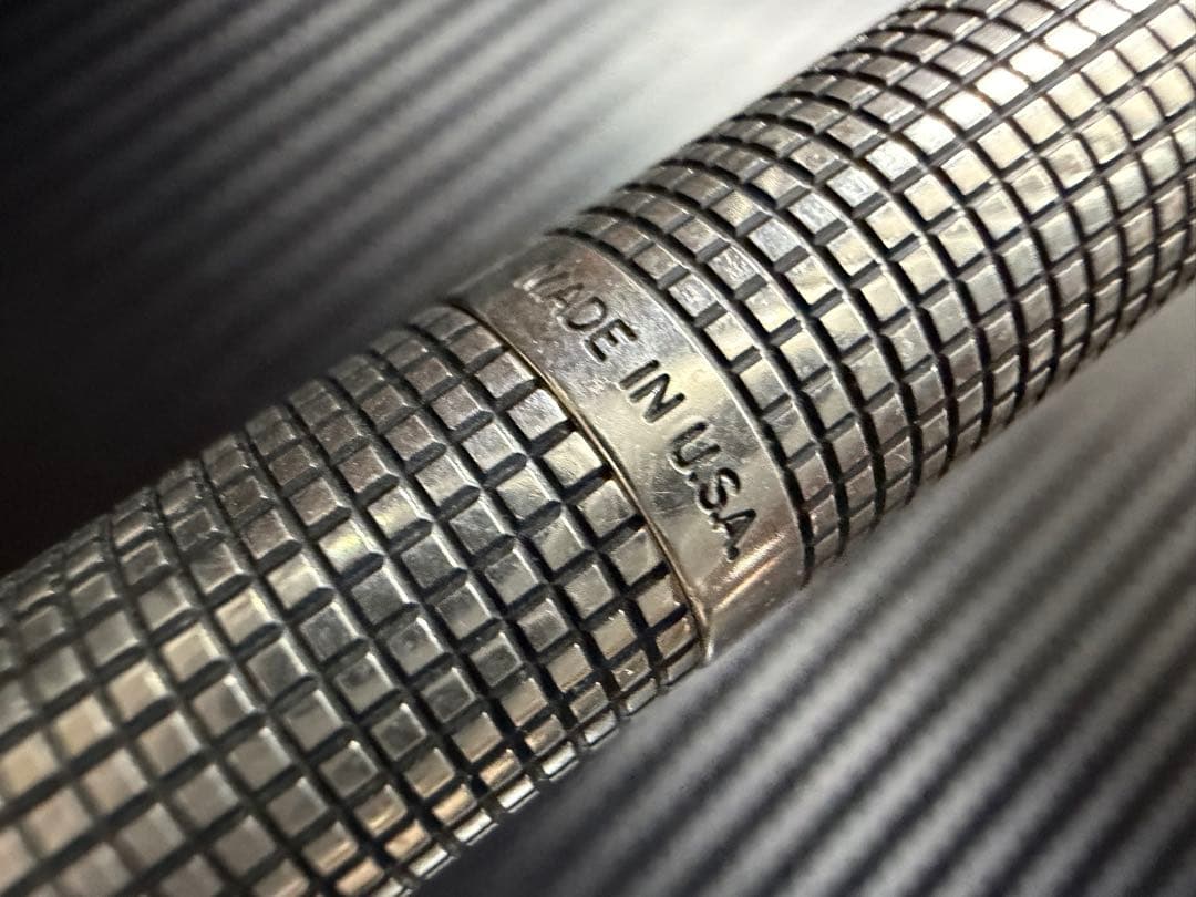 未使用に近い 初期型 パーカー 75 シズレ 66 M フラットトップ 万年筆