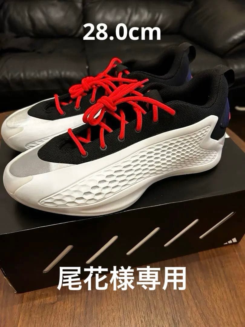 adidas バスケットシューズ AE1 low 28.0cm