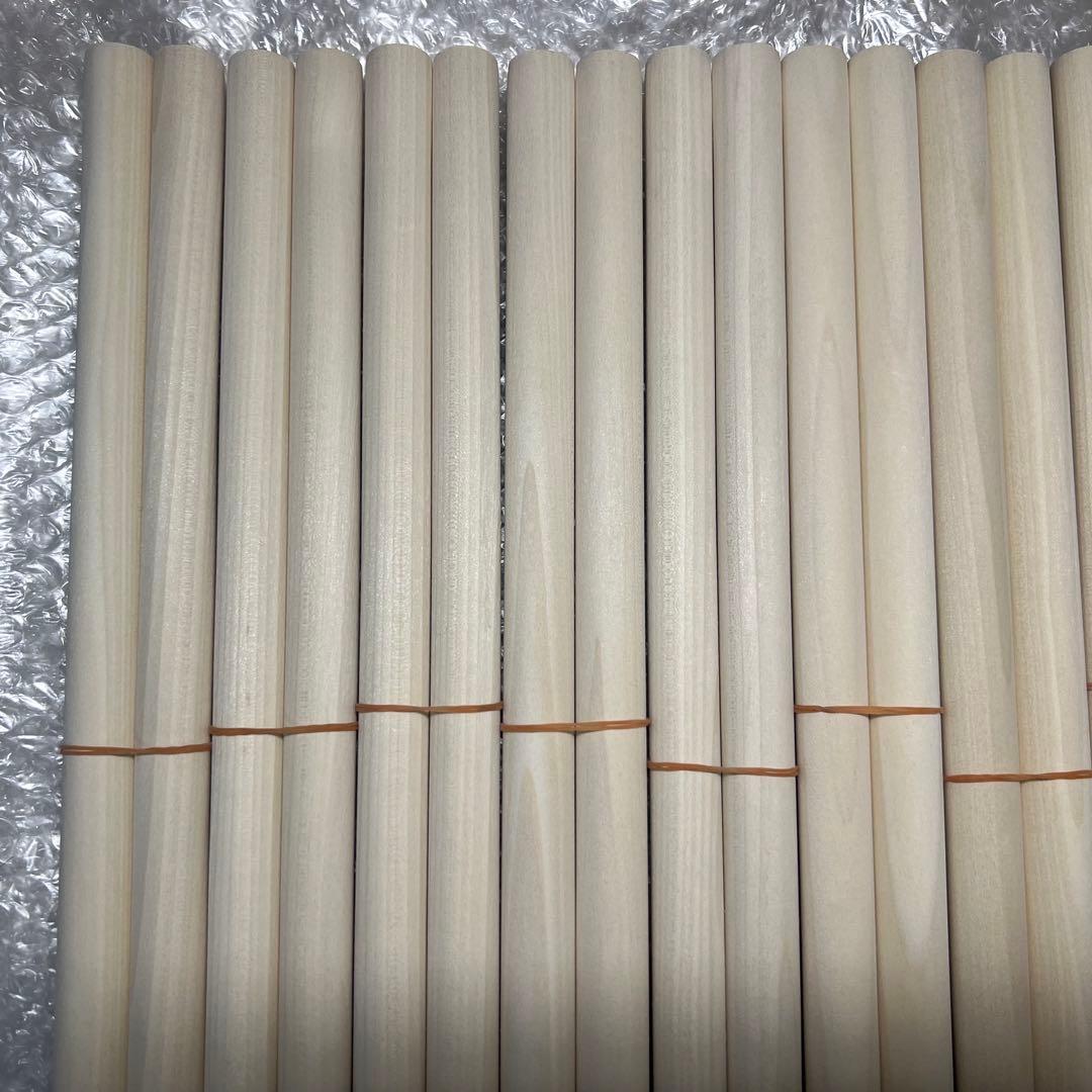 H70+h58 太鼓の達人マイバチ作成用 朴Φ2.0×40cm　10セット