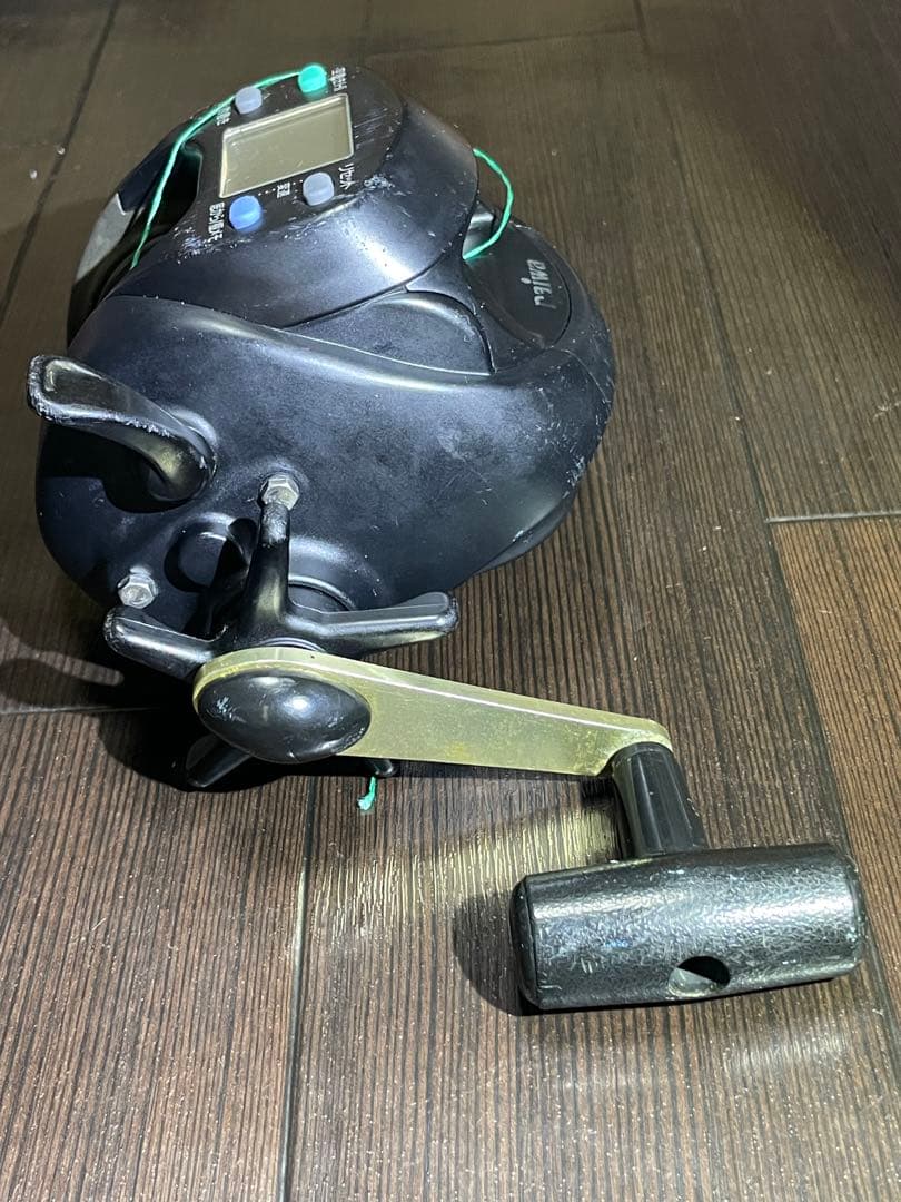 電動リール デジタル表示 カラフルライン