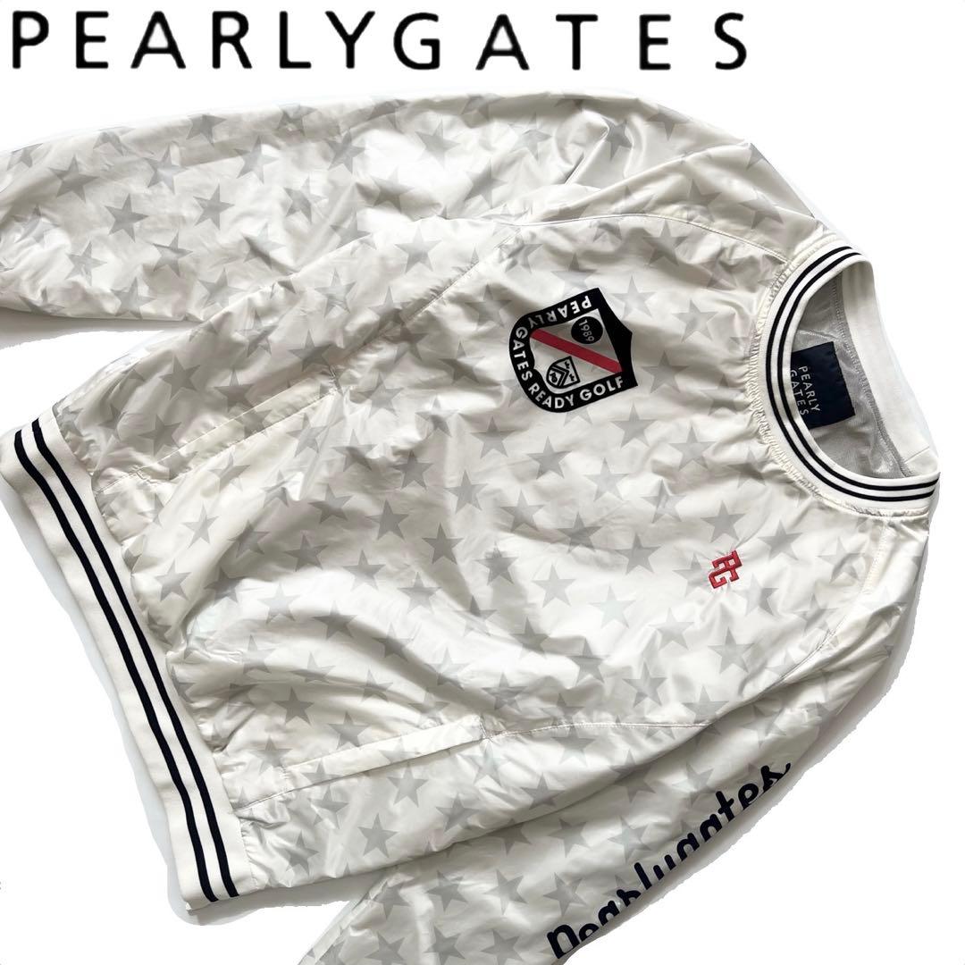 Pearly gates パーリーゲイツ　スニード　ナイロンジャケット　星柄　L