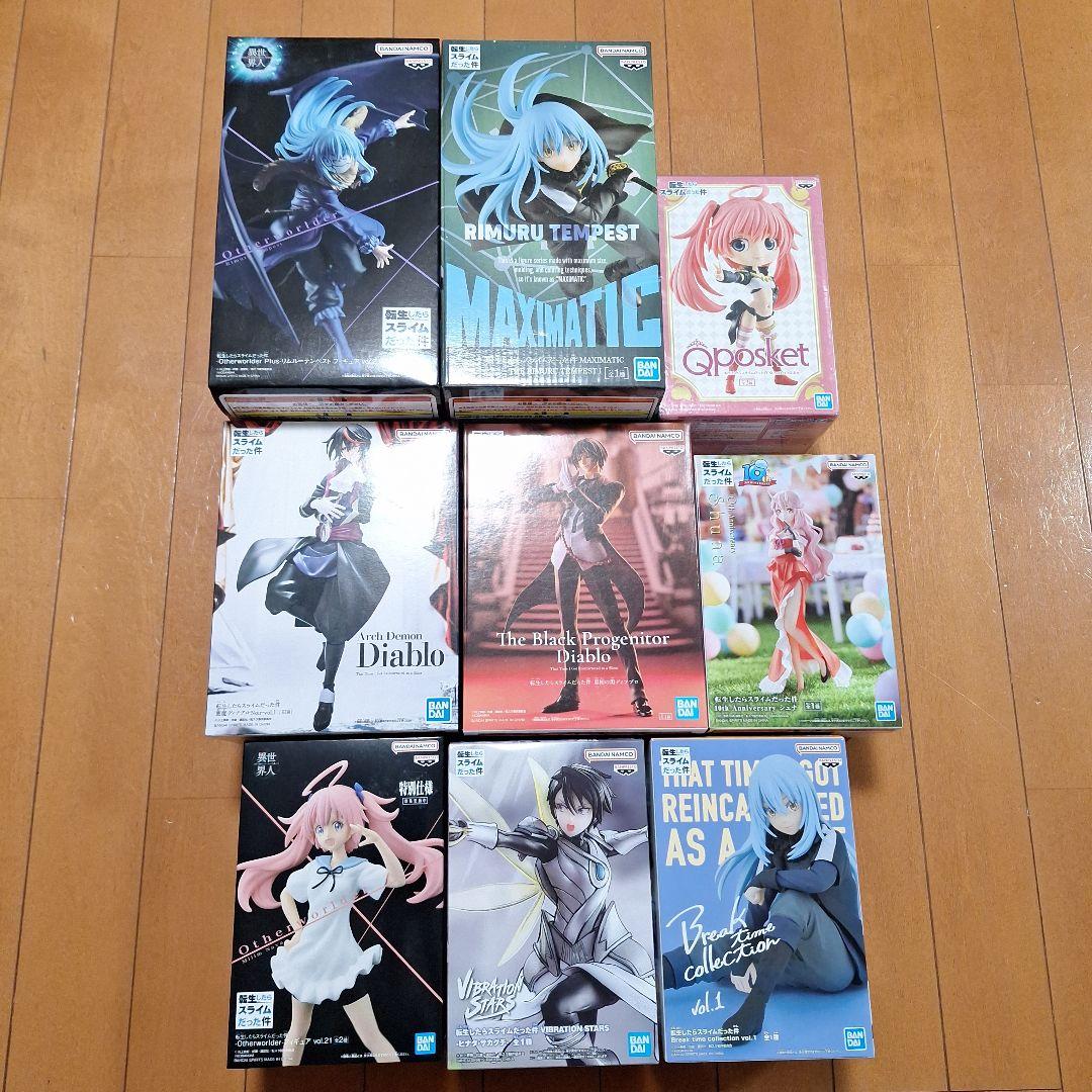 早い者勝ち 絶版 転スラ フィギュア 異世界人 フィギュア 9点まとめ売り