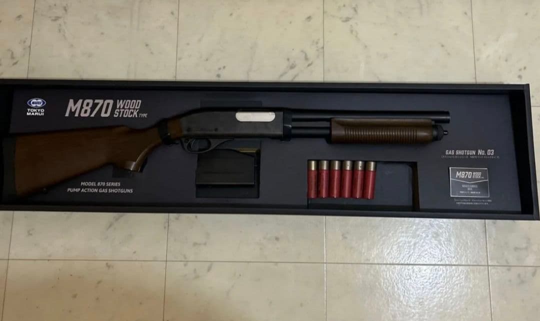 東京マルイ M870 ウッドストック ショットガン　ガスガン