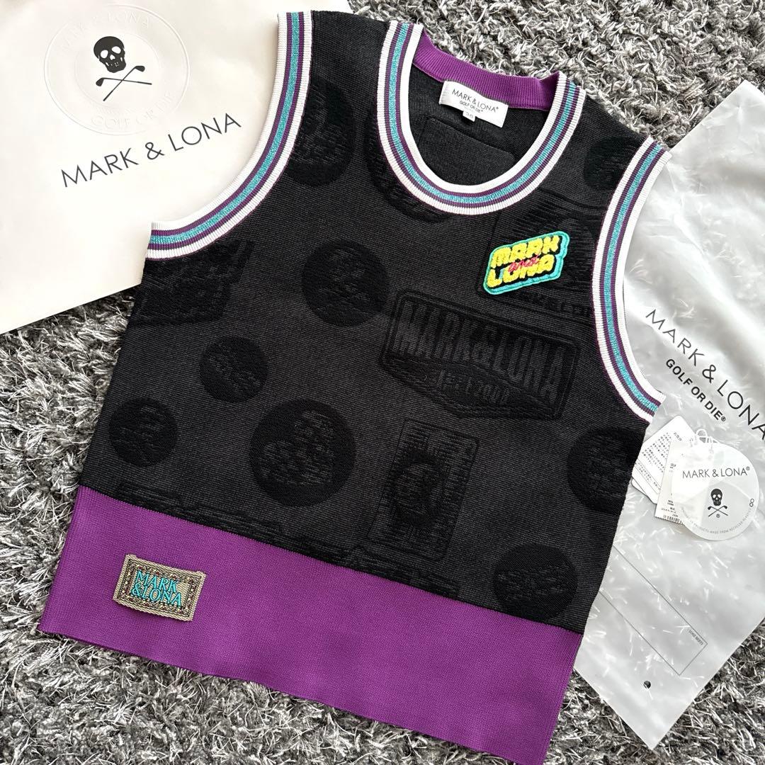 新品・MARK & LONA レディースニットベスト